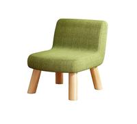DGHNBMGNG Poltrone colorate, sedie da soggiorno, sgabelli da divano, sedie piccole con schienale for uso domestico, sgabelli piccoli for vivere comodamente in casa(Green1)