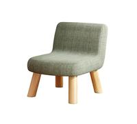 DGHNBMGNG Poltrone colorate, sedie da soggiorno, sgabelli da divano, sedie piccole con schienale for uso domestico, sgabelli piccoli for vivere comodamente in casa(Green)