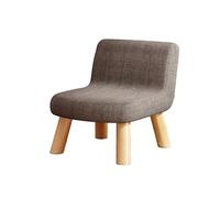 DGHNBMGNG Poltrone colorate, sedie da soggiorno, sgabelli da divano, sedie piccole con schienale for uso domestico, sgabelli piccoli for vivere comodamente in casa(Brown)