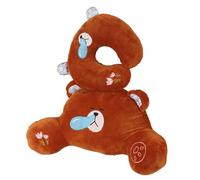 DGHNBMGNG Set di Cuscini da Lettura con Cuscini for Il Collo e Supporto Lombare, Perfetti for sostenere la Schiena Mentre Ci Si rilassa, Si Legge, Ci Si siede(Brown)