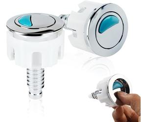 DGHOME 2 pulsanti di ricambio per WC Ideal Standard cisterna doppio scarico, ideale standard per cisterna WC compatibile con cassetta Ideal Standard