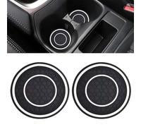 DGHXTDPOZ 2 Pezzi Sottobicchiere,per Ford Kuga 2012-2023 Antiscivolo Resistente Facile da Pulire e Mantiene Il portabicchieri dell'auto Pulito e Asciutto