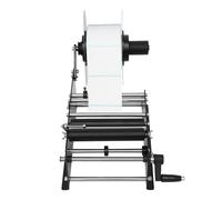 DGJMuu MT-30 etichettatrice semiautomatica rotonda per bottiglie | stampante per etichette Starter Kit | Manuale Labelling Machine 10 - 130 mm 30 pezzi/minuto | Etichette per bottiglie