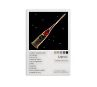 DGJSFC Leprous - Poster con pittura a olio "Melodies of Espiation", decorazione artistica da parete, decorazione artistica moderna per casa e camera da letto, senza cornice, stile 20 x 30 cm