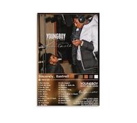 DGJSFC Sincerely, Kentrell YoungBoy Never Broke Again, poster artistico da parete su tela, decorazione artistica moderna per casa e camera da letto, senza cornice, stile 20 x 30 cm