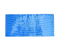 DGLDCSHUAI Cerchioni Adesivi riflettenti Nastro decorativo per adesivi di sicurezza per la guida notturna (Blu)