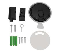 DGLDCSHUAI Fermaporta meccanico Fermaporta antivento per porta della camera da letto di casa Porta 'ufficio Anti collisione Tipo a spinta in lega di zinco