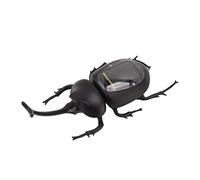 DGLDCSHUAI Giocattolo ad energia solare Simulato Risparmio energetico Realistico Decorazione domestica Modello educativo di scarabeo stercorario falso