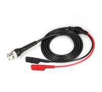 DGLDCSHUAI LODESTAR Kit di cavi di prova da BNC a morsetti a coccodrillo, cavi di prova da BNC a doppia clip di prova, sonda, cavo coassiale RF da 50 MΩ con BNC