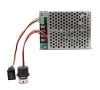 DGLDCSHUAI Regolatore di velocità del motore della spazzola CW/CCW regolabile ad alta potenza 40A DC12V24V36V (Modulo hub con alloggiamento)