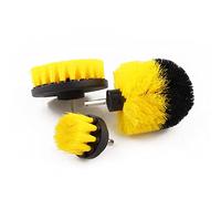 DGLDCSHUAI Set di 14 pennelli per dettagli auto, 5 pennelli per dettagli, 3 spazzole per trapano, 2 spazzole per lavaggio auto, spugna di sfiato, guanto in microfibra per pulizia di dettagli interni