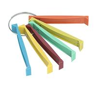 DGLDCSHUAI Set di pettini per alette Kit di strumenti di pulizia per detergente ABS per evaporatore condensatore condizionatore d'aria FCR6