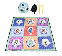 DGLDCSHUAI Soccer Ball Game Set for Boys Precise Kick Practice Hook and Loop Ball Toss Soccer Target Goal Game for Indoor Outdoor Backyard