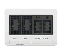 DGLDCSHUAI Timer da cucina digitale Cifre grandi Supporto per timer magnetico per insegnante di classe Spazzolino da denti Esercizio Forno Tavolo da forno Produttività (Bianca)