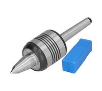 DGLDCSHUAI Utensile per tornio con cono Morse in acciaio con punta girevole da 0,01 mm di precisione con punta a 60 gradi MT1