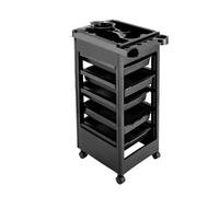 DGOINGPI carrellino cucina Carrello per salone di bellezza con ruote, carrello per parrucchiere per stilista con 5 cassetti rimovibili per parrucchiere Carrello
