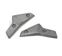 DGOINGPI Condotti Aria Raffreddamento Pinza Adatto per Triumph Street Triple 765 SR RS 2020 2021 2022 3K Copri radiatore Esterno Pannelli Laterali per motociclette(Twill Silver)