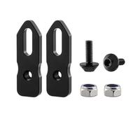 DGOINGPI Freno a Tamburo per Bicicletta Set di Ruote per Bicicletta in Lega di Alluminio V Brake Nero Rosso Leggero Adattatore da 406 a 451 Estendi Il Sedile Tamburo Posteriori per Bicicletta(Black)