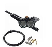 DGOINGPI Freno Idraulico per Mountain Bike M1 Set di Freni a Disco a Pressione d'olio MTB Leggero CNC Completo Freno MTB Anteriore e Posteriore(X4 Brake Black)