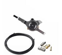 DGOINGPI Freno Idraulico per Mountain Bike M1 Set di Freni a Disco a Pressione d'olio MTB Leggero CNC Completo Freno MTB Anteriore e Posteriore(X2 Brake Silver)