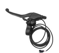 DGOINGPI Leva del Freno del motorino della Bici Biciclette da 22,2 mm con Campana Adatta per Biciclette V-Brake C-Brake Line-Freno a Tamburo-Freno(Left -Round Port)