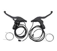 DGOINGPI Leva del Freno del motorino della Bici Biciclette da 22,2 mm con Campana Adatta per Biciclette V-Brake C-Brake Line-Freno a Tamburo-Freno(A Pair -Square Port)