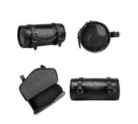 DGOINGPI Moto Valigia Per Chopper Bobber Cruiser Borsa Da Sella Per Manubrio Para Forcella Anteriore Retrò Borsa Portaoggetti Per Rotolo Di Attrezzi Per Motocicletta Vintage Bauletto Valigia Moto