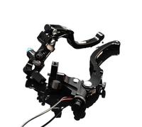 DGOINGPI pompa freno leva Leva frizione universale per cilindro freno principale CNC per moto 2025, pistone da 18 mm, adatta per manubrio da 22 mm Set leve freno e frizione per moto(Clutch and pump)