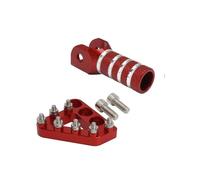 DGOINGPI pompa freno leva Piastra di comando cambio freno posteriore adatta per KTM EXC EXCF XC XCF XCW XCF SX SX F MX 125 250 350 530 SMC 690 950 990 Set leve freno e frizione per moto(Set Red)
