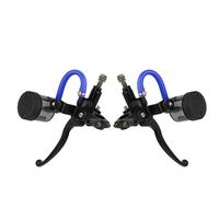 DGOINGPI pompa freno leva Pompa freno anteriore universale per moto, 22 mm, gruppo leva freno regolabile destra/sinistra, tazza grande, adatta per LC150 Set leve freno e frizione per moto(One pair)