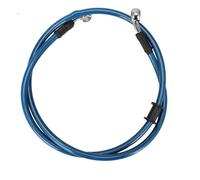 DGOINGPI pompa freno leva Tubo radiatore olio frizione freno idraulico universale per motociclette da 500-1400 mm e 2000 mm, 28 gradi, adatto per banjo blu Set leve freno e frizione per moto(1400)