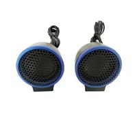 DGOINGPI tweeter auto Tweeter per Auto Altoparlante surround anteriore e posteriore per auto da 2,5 pollici, subwoofer per auto a basso rumore e tonalità alta, Som Automotivo(Blue)