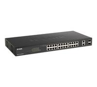 Interruttore (Switch D-Link DGS-1100-26MPV2/E 24x 1Gb 2x RJ-45/SFP Gestibile | DGS-1100-26MPV2/E