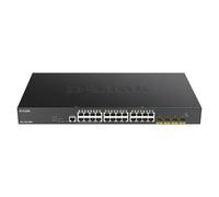 D-Link DGS-1250-28XMP switch di rete Gestito L3 Gigabit Ethernet (10/100/1000) Nero Supporto Power over (PoE) [DGS-1250-28XMP]