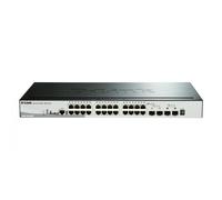 D-Link DGS-1510-28P switch di rete Gestito L3 Gigabit Ethernet (10/100/1000) Supporto Power over Ethernet (PoE) Nero