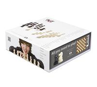 DGT Scacchi Starter Box Grigia - Set Completo Di Scacchi Con Tavola E Pezzi