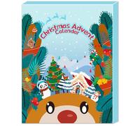 DGTSYAL Set di Penne Gel-Cancellabili - Natale Erasable Gel Pens Sfera sull'Estremità per Rimuovere l'Inchiostro, Termosensibile, Diametro Punta 0,7 mm (12 scatole misteriose natalizie)