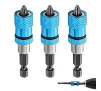 DGUSO 3 Pezzi Avvitatore per Cartongesso, Porta Inserti per Avvitatore, Inserto per Cartongesso Adatto per Cartongesso, Costruzione di Ponti, Costruzione di Finestre In Legno