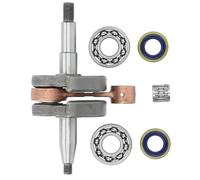 DGWMLSDPP Kit di Cuscinetti a Sfera for Albero Motore in Acciaio Resistente, Guarnizione dell'olio, Adatto for Motosega Husqvarna 61 268 272 XP, Parti 5036133-71