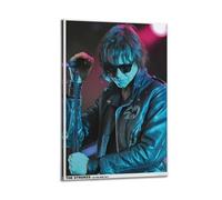 DGYKJTYDW Poster decorativo da parete con cantante Julian Fernando Casablancas, poster decorativo da parete su tela, poster decorativo moderno, per camera da letto, per la famiglia (30 x 45 cm)