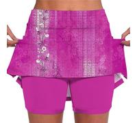 DGZTWLL Abiti estivi da donna casual con scollo a cuore a sbuffo abito a vita alta Boho Beach Mini vestibilità regolare leggero morbido corto maxi abiti da donna, Rosa acceso, 4XL