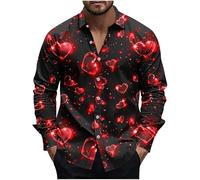 DGZTWLL camicie da spiaggia hawaiane da uomo, camicie estive, grafica, estive, casual, alla moda, San Valentino, Pasqua, San Valentino, Pasqua, San Patrizio, festival, leggere, divertenti, camicie