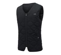 DGZTWLL Gilet da uomo con cerniera, per autunno e inverno, casual, per lavoro all'aperto, vestibilità regolare, con tasche, tinta unita, morbido, tiene al caldo, per pesca, lavoro, golf, giacche da