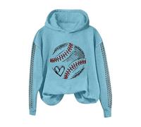 DGZTWLL Maglioni da donna a maniche lunghe girocollo casual maglioni per autunno inverno morbido tenere al caldo vestibilità regolare t-shirt da donna tinta unita, blu cielo, M