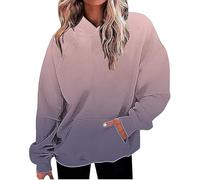 DGZTWLL Maglioni da donna casual alla moda maglione a maniche lunghe girocollo morbido traspirante per autunno inverno sport vacanze magliette da donna, Grigio, L