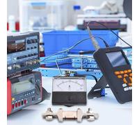 DH-670 Amperometro analogico a pannello DC con Shunt, gamma 0-200A/0-300A, ingresso 75mV, precisione classe 2.0, alloggiamento in plastica nera, per pannelli di controllo industriali (300A)