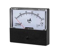 DH-670 uA Microamperometro analogico Pannello Amperometro Misuratore di corrente Tester di corrente DC50uA 100uA 200uA 300uA 500uA 1000uA (Color : 150uA, Size : 60X70mm)