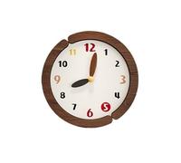 Dh2yjnbf3 Cucina Wall Clock Buttercream Silent Operation Easy Installation Battery-Powered Decorazioni per interni(Grande)