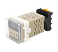 DH48J-11A 11 pin Contact/Sensor Signal Input Digital Counter Relay DH48J-11A 12V to 380V Power Failure Memory Function with Base(AC36V) Control Relays