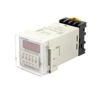 DH48J-8 1-9999 Relè contatore digitale da pannello con base AC/DC 24 V 50/60 Hz